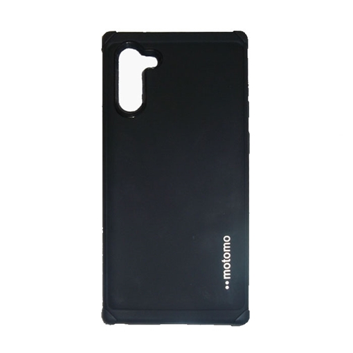 Picture of Back Cover Motomo Tough Armor Case for Samsung N970 Galaxy Note 10 - Color: Black
