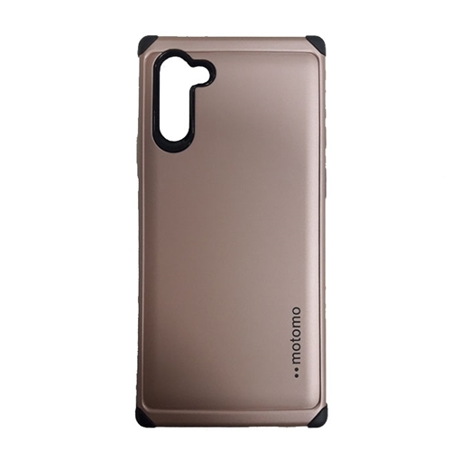 Picture of Back Cover Motomo Tough Armor Case for Samsung N970 Galaxy Note 10 - Color: Rose Gold