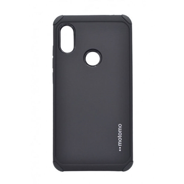 Picture of Back Cover Motomo Tough Armor Case for Huawei P Smart Z - Color: Black