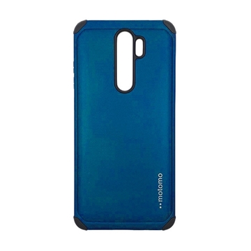 Picture of Back Cover Motomo Tough Armor Case for Xiaomi Redmi Note 8 Pro - Color: Blue