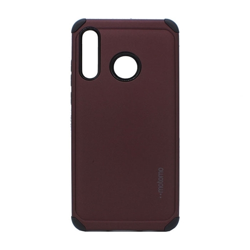 Picture of Back Cover Motomo Tough Armor Case for Huawei P30 Lite - Color: Burgundy
