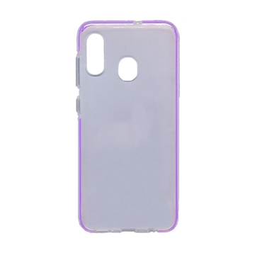 Picture of Back Cover Silicone Case for Samsung A205/ A305 Galaxy A20 / A30 - Color: Purple