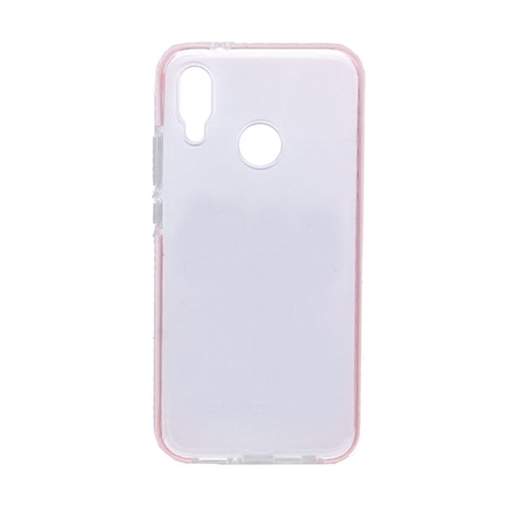 Θήκη Πλάτης Σιλικόνης για Huawei P20 Lite - Χρώμα: Ροζ