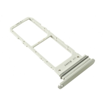 Picture of SIM Tray Dual SIM and SD for Samsung Galaxy Note 10 N970F - Color: White