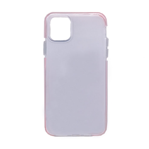 Θήκη Πλάτης Σιλικόνης για iPhone 11 PRO MAX - Χρώμα: Ροζ