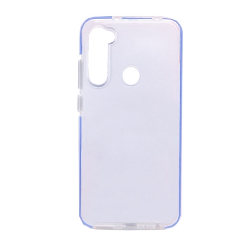 Θήκη Πλάτης Σιλικόνης για Xiaomi Redmi Note 8 - Χρώμα: Μπλε