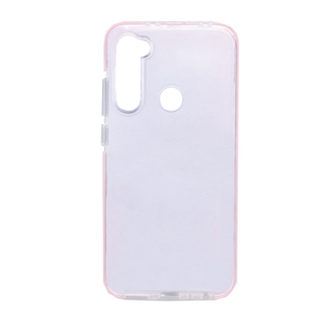 Εικόνα της Θήκη Πλάτης Σιλικόνης για Xiaomi Redmi Note 8 - Χρώμα: Ροζ