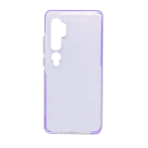 Θήκη Πλάτης Σιλικόνης για Xiaomi Mi Note 10 - Χρώμα: Μωβ