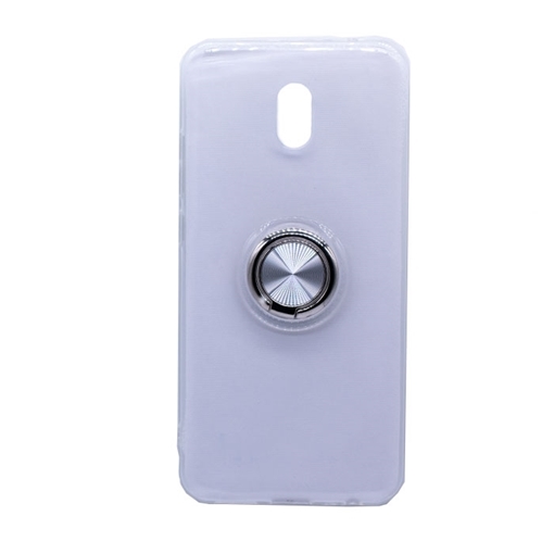 Picture of Back Cover Silicone Case for Xiaomi Redmi Note 8 - Color: Silver 