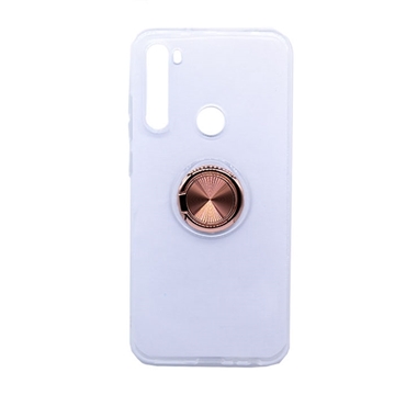 Picture of Back Cover Silicone Case for Xiaomi Redmi 8 / 8T - Color: Rose  Gold