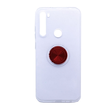 Picture of Back Cover Silicone Case for Xiaomi Redmi Note 8 / 8T - Color: Red