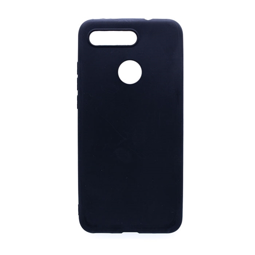 Picture of Back Cover Silicone Matte Case for Huawei Honor View 20 - Color: Black