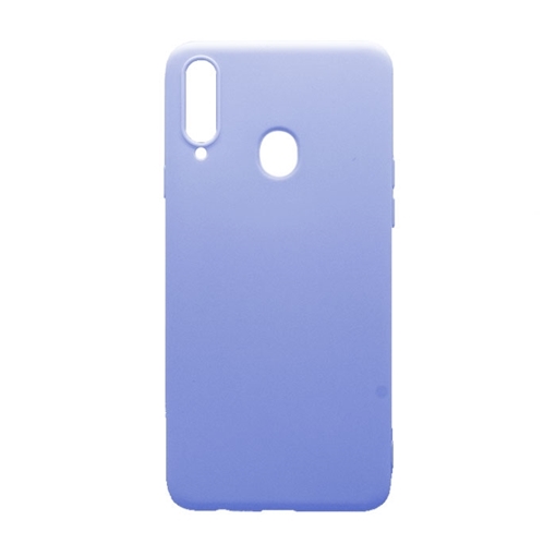Θήκη Πλάτης Σιλικόνης για Samsung A207 Galaxy A20s - Χρώμα: Γαλάζιο