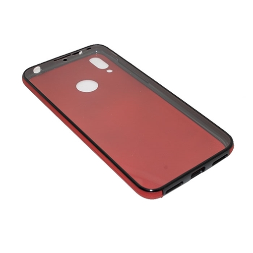 Θήκη  360 Full protective για Huawei Y7 2019- Χρώμα: Κόκκινο