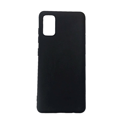 Θήκη Πλάτης Σιλικόνης για Samsung A415F Galaxy A41 - Χρώμα: Μαύρο