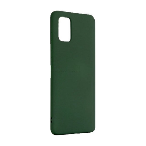 Picture of Back Cover Silicone Case for Samsung A415F Galaxy A41 - Color: Green