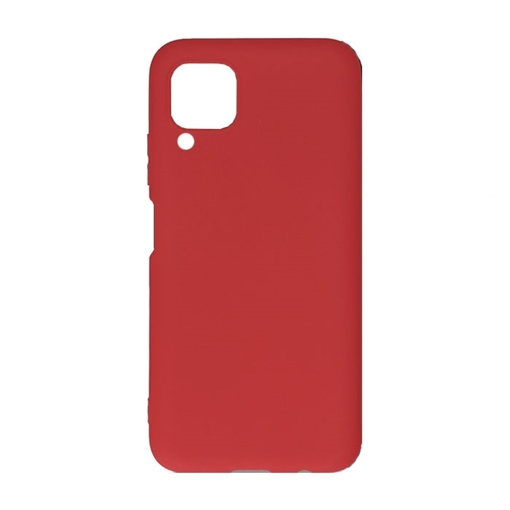 Picture of Back Cover Silicone Case for Huawei P40 Lite - Color: Red