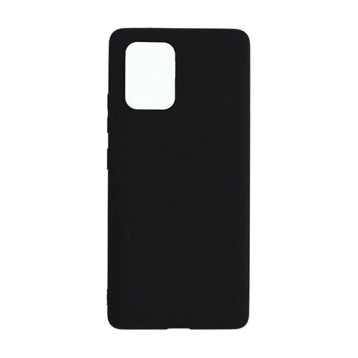Θήκη Πλάτης Σιλικόνης για Samsung G770F Galaxy S10 Lite 6.7' - Χρώμα: Μαύρο