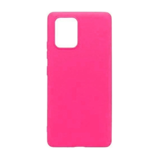 Θήκη Πλάτης Σιλικόνης για Samsung G770F Galaxy S10 Lite 6.7' - Χρώμα: Ροζ