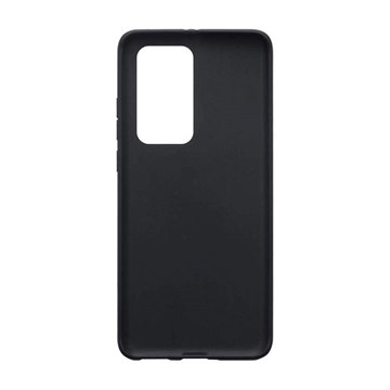 Picture of Back Cover Silicone Case for Huawei P40 Pro - Color: Black