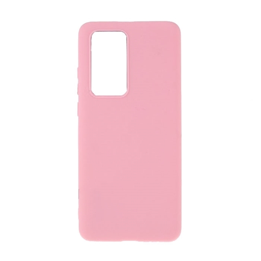 Θήκη Πλάτης Σιλικόνης για Huawei P40 Pro - Χρώμα: Ροζ