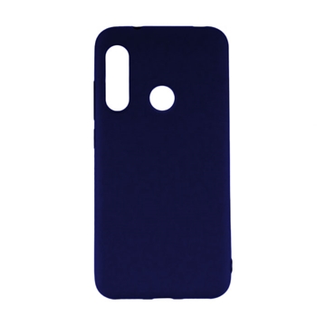 Picture of Back Cover Silicone Case for Huawei P40 Lite E - Color: Blue