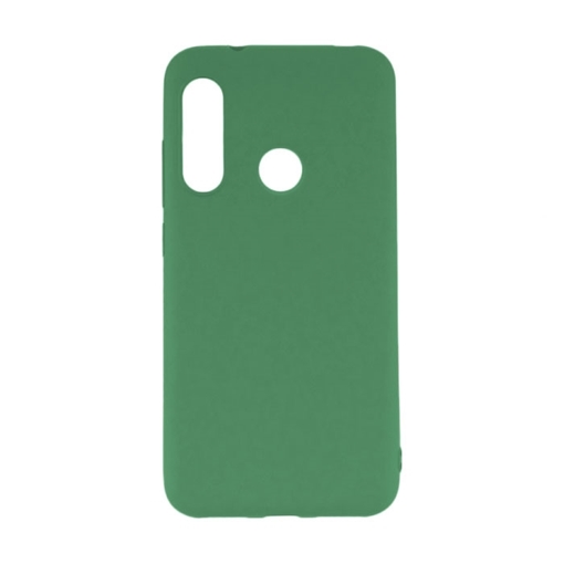 Θήκη Πλάτης Σιλικόνης για Huawei P40 Lite E - Χρώμα: Πράσινο