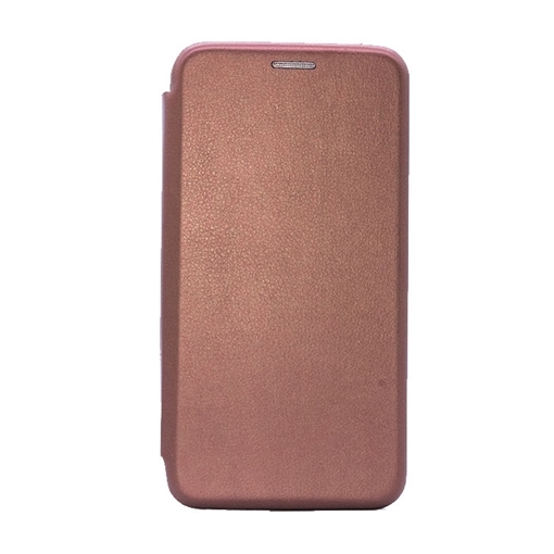 Θήκη Βιβλίο Stand Smart Book Magnet για Huawei P40 - Χρώμα: Χρυσό Ροζ