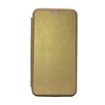 Picture of Book Case Stand Smart Book Magnet for Huawei Honor 20 / Nona 5T- Color: Gold
