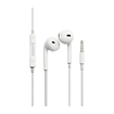 Earldom ET-E18 Ακουστικά /  Double Dynamics Earphones  - Χρώμα: Λευκό