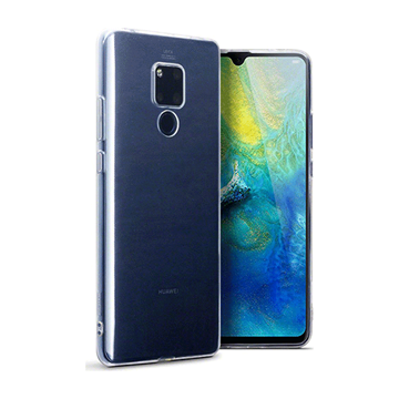 Picture of Back Cover Silicone Case Anti Shock 1.5mm for Huawei Mate 20 X - Color: Clear