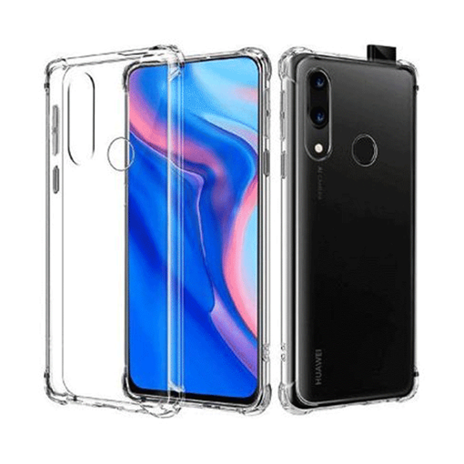 Picture of Back Cover Silicone Case Anti Shock 1.5mm for Huawei P Smart Z/Y9 Prime 2019 - Color: Clear