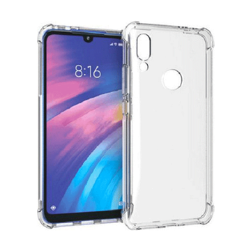 Picture of Back Cover Silicone Case Anti Shock 1.5mm for Xiaomi Redmi 7 - Color: Clear