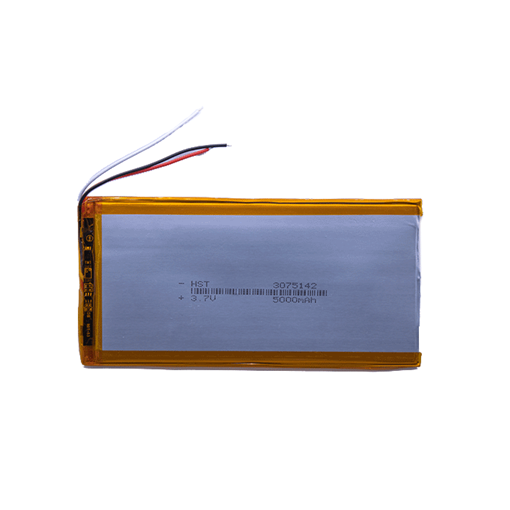 Picture of  Universal Battery 14x7 cm With 3 Cables - 5000mAh