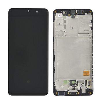 Εικόνα της Γνήσια Οθόνη LCD με Μηχανισμό Αφής για Samsung Galaxy A41 A415F GH82-22860A/GH82-23019A - Χρώμα: Μαύρο