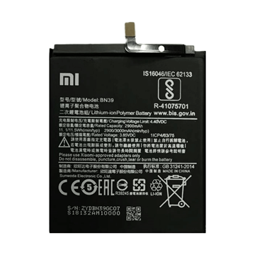 Picture of Battery Xiaomi BN39 for Mi Play - 3000mAh