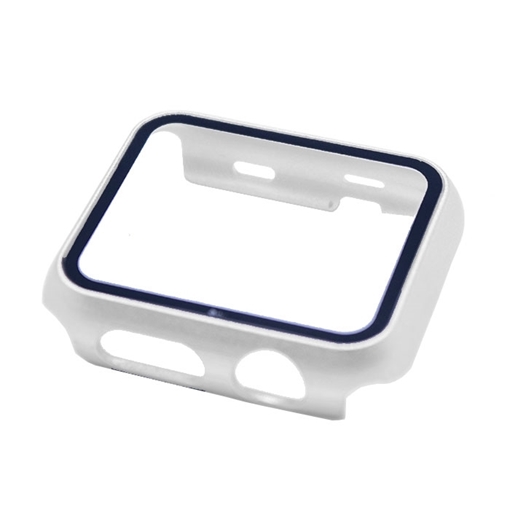 360 Θήκη Ρολογιού με Tempered Glass για  Apple Watch 44mm - Χρώμα: Λευκό