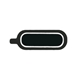 Εικόνα της Κεντρικό κουμπί (Home Button) για Samsung Galaxy Tab 3 V T110 / T113 / T116 - Χρώμα: Μαύρο