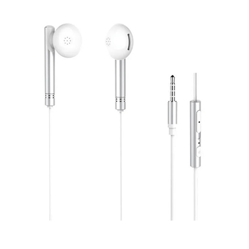 Wired Earphones PZX H17 Headset Ενσύρματα Ακουστικά - Χρώμα: Ασημί