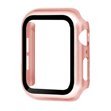Εικόνα της 360 Θήκη Ρολογιού με Tempered Glass για  Apple Watch 44mm - Χρώμα: Χρυσό Ροζ
