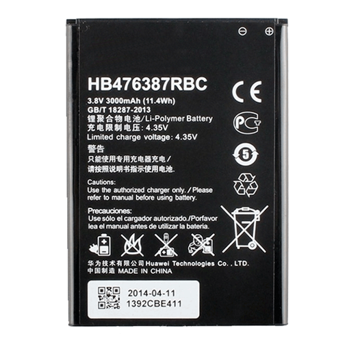 Μπαταρία Συμβατή με Huawei HB476387RBC για Honor 3X/Ascend G750 - 3000mAh