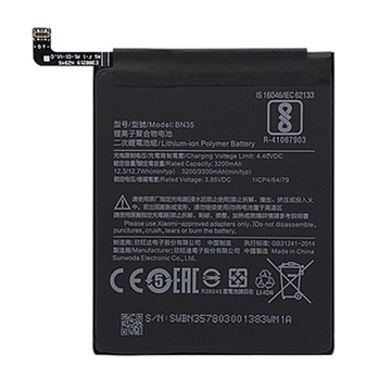 Picture of Battery Compatible With Xiaomi BN35 for Redmi 5 -3200mAh