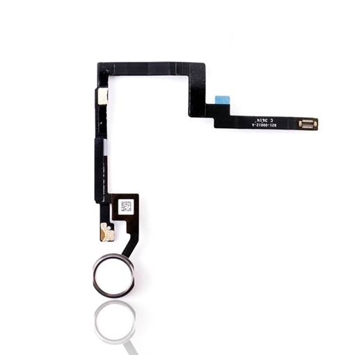 Καλωδιοταινία Κεντρικού Κουμπιού με Δαχτυλικό Αποτύπωμα / Home Button Fingerprint Flex για iPad Mini 3 - Χρώμα: Λευκό