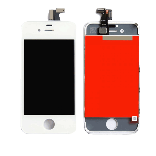 Οθόνη LCD με Μηχανισμό Αφής για Apple iPhone 4S - Χρώμα: Λευκό