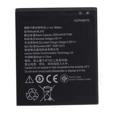 Picture of Battery Compatible With Lenovo BL242 for A2020/A6000/S580 2300mAh Li-Ion 