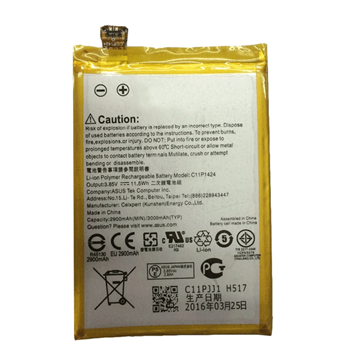 Picture of Battery Compatible With Asus C11P1424 for Zenfone 2/ZE551ML 3000mAh, Li-ion