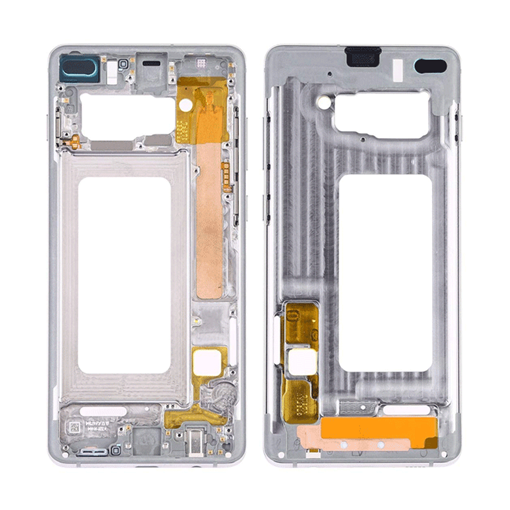 Picture of Middle Frame for Samsung Galaxy S10 Plus G975F - Color: Silver