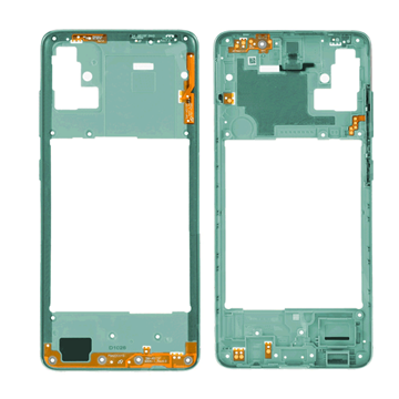 Εικόνα της Μεσαίο Πλαίσιο Οθόνης Middle LCD Frame για Samsung Galaxy A51 A515F - Χρώμα: Τιρκουάζ