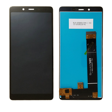 Εικόνα της Οθόνη LCD με Μηχανισμό Αφής για Nokia 1 Plus - Χρώμα: Μαύρο