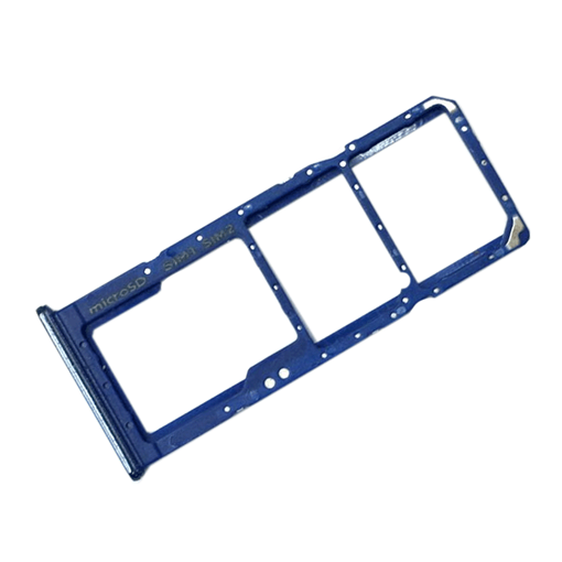 Picture of Dual SIM and SD Tray for Samsung Galaxy M20 M205F - Color: Blue